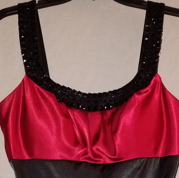 Bisou Bisou Size 10 Black & Red Dress - Picture 4 of 4